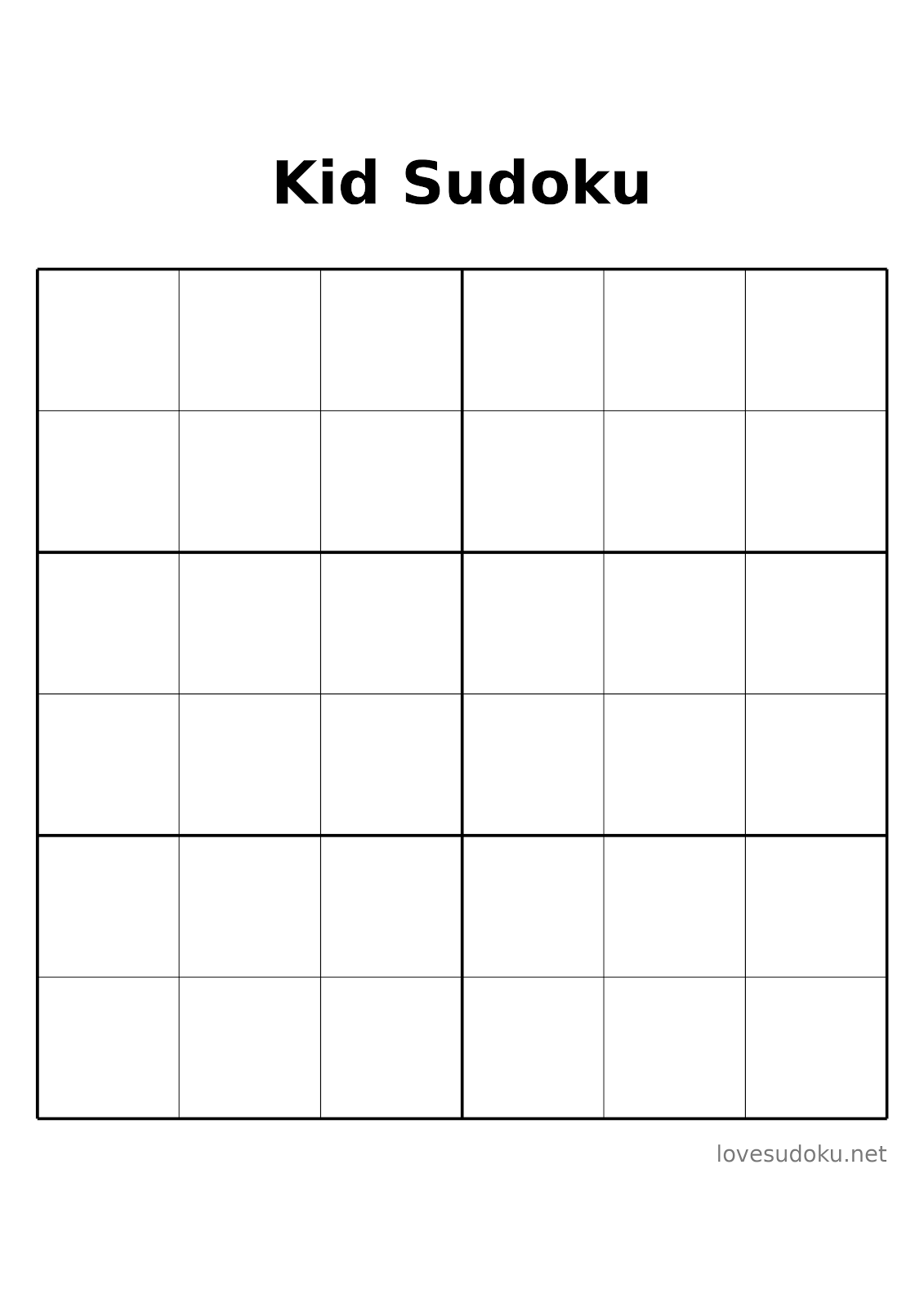 easy printable sudoku puzzles
